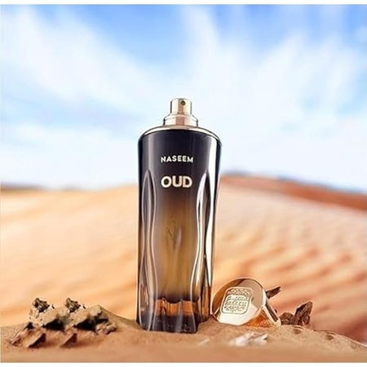 Actual product image Naseem Oud Aqua Perfume Alcohol Free with Floral Oud and Saffron (Eau de parfum)