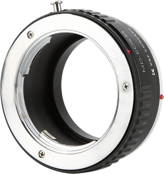 Actual product image K&F Concept High Precision Lens Adapter Mount, MD-EOS M