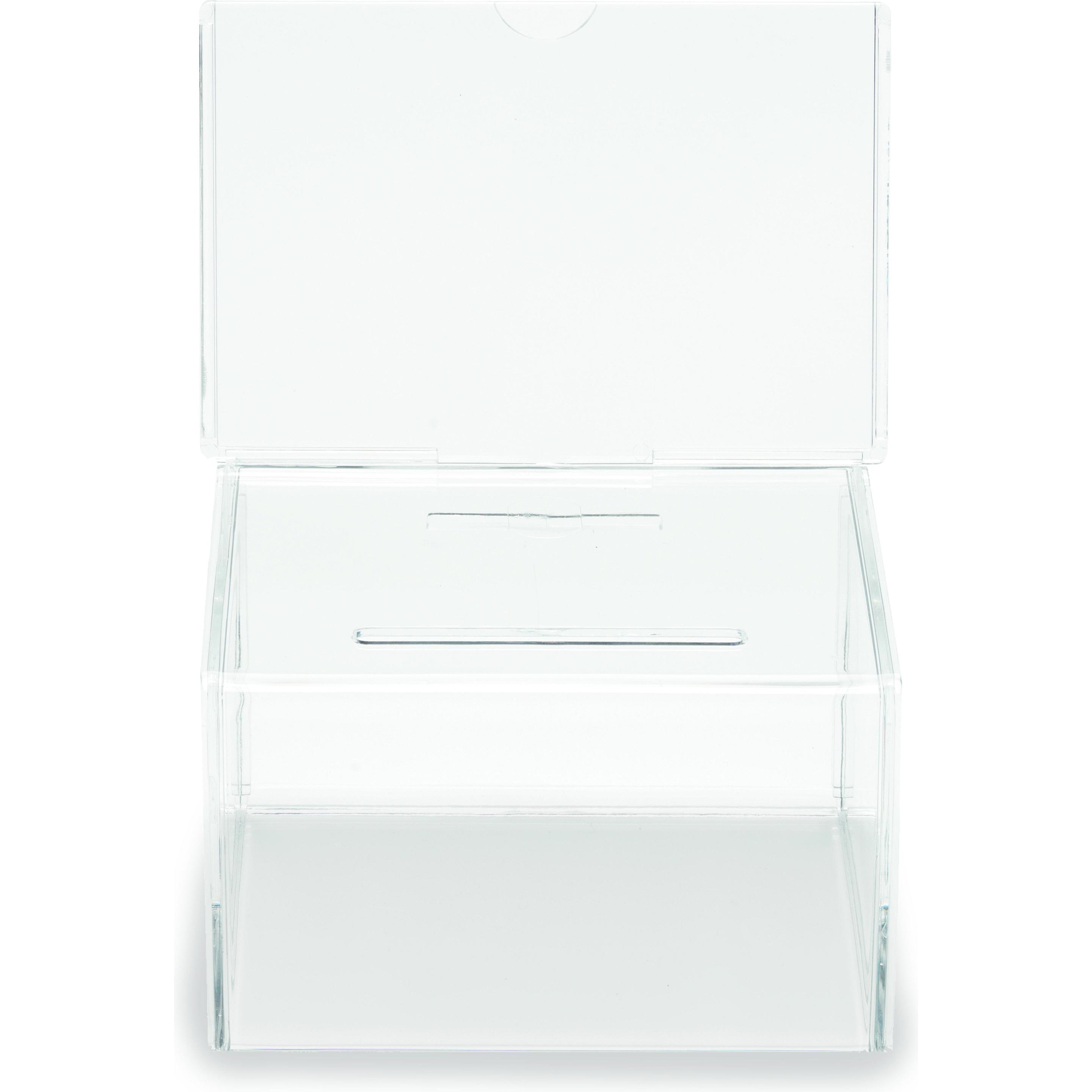 Deflecto, Briefkasten, Vorschlag-Spendenbox