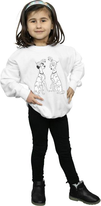 Produktbild Disney 101 Dalmatians Family Sweatshirt Mädchen (152, 158)