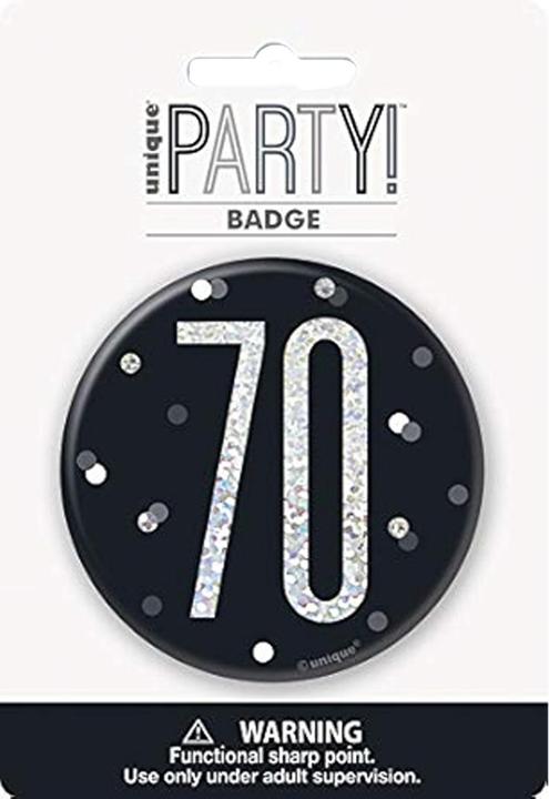 Produktbild Unique Party Prismatisch Abzeichen 70.