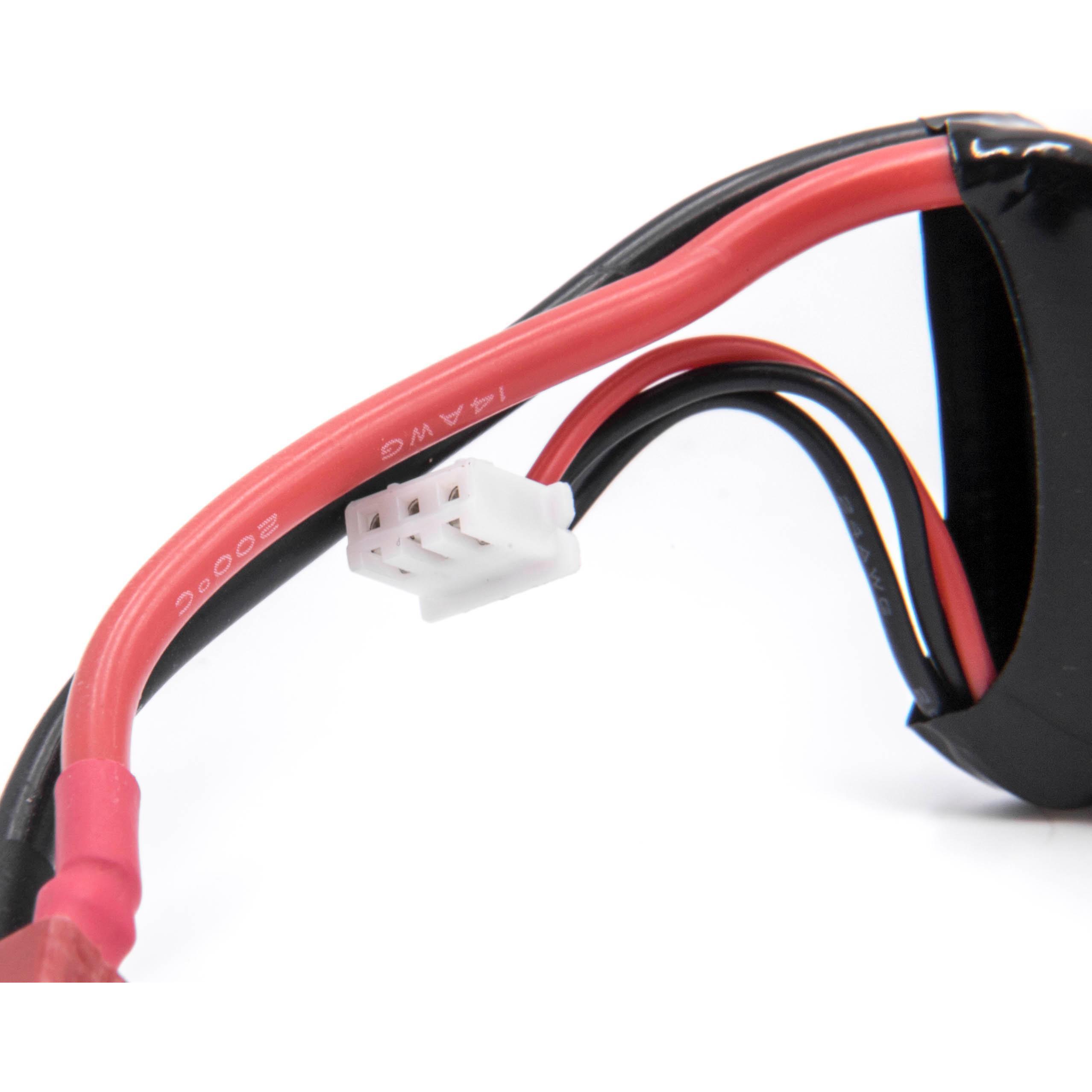 Thumbnail - AccuCell Li-Polymer-Akku - 1600mAh (7.4V) - für Modellbau (7.40 V, 1600 mAh)