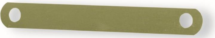 Produktbild Elba Deckleiste aus Metall, messingfarben lackiert (B)11 x (H)95 mm