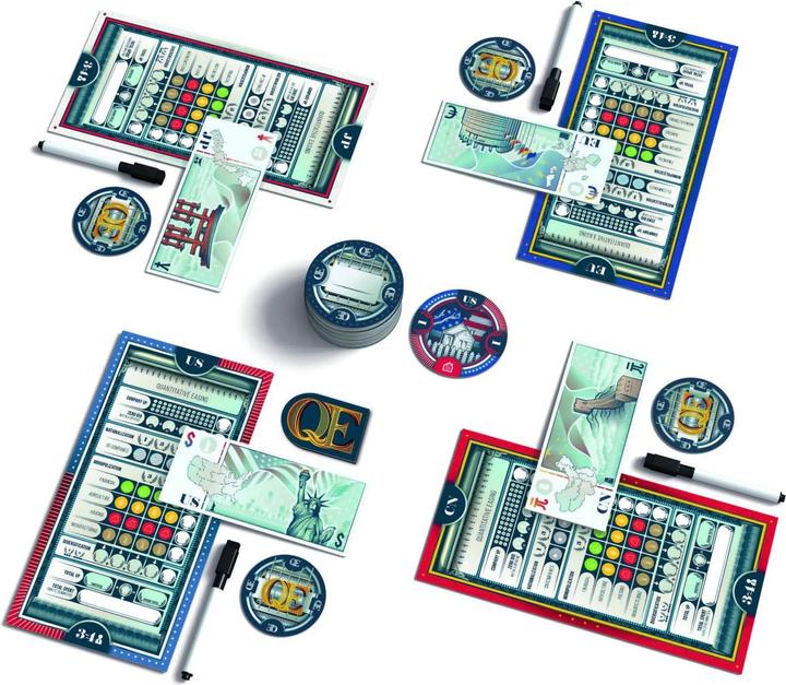 Actual product image Strohmann Games STRD0012 - Q.E., card game, for 3-5 players, from 10 years (DE edition) (German, 3 - 5 Players)