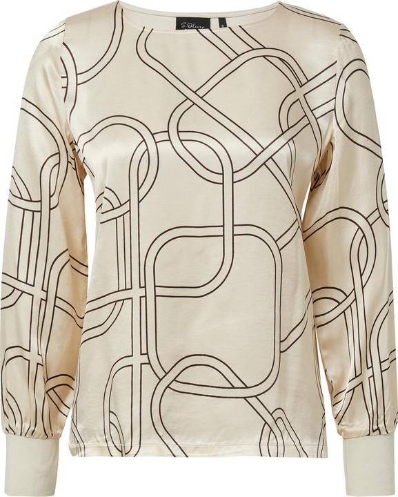 Immagine prodotto s.Oliver T-Shirt Satinierte Viskose-Bluse mit Print (46)