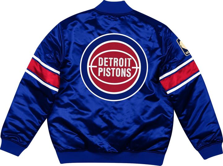 Produktbild Mitchell & Ness Satin-Trainingsjacke Detroit Pistons (L)