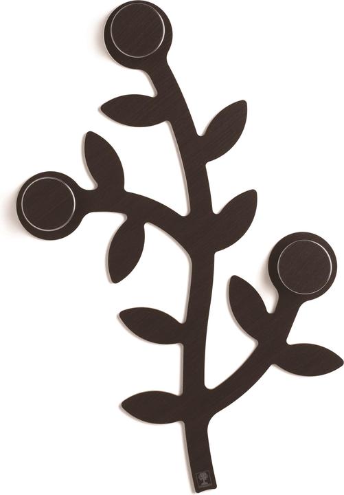 Foppapedretti Porte-manteau mural 3 crochets Wenge