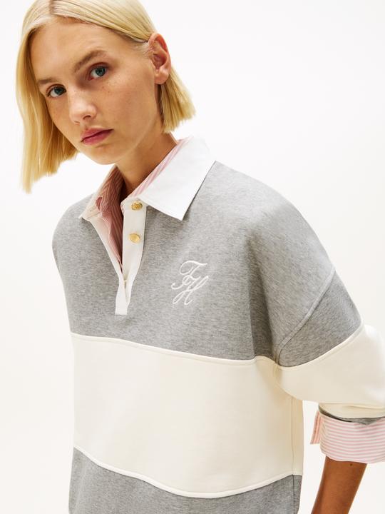 Produktbild Tommy Hilfiger Goldknopf Rugby Fleece Sweatshirt (S)