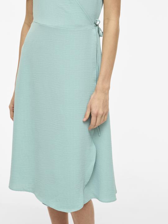 Produktbild Vila VILOVIE Kurzärmeliges Kleid mit V-Ausschnitt (44)