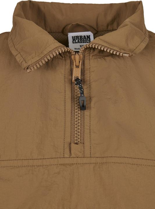 Actual product image Urban Classics Ladies Cropped Crinkle Nylon Pull Over Jacket (L)