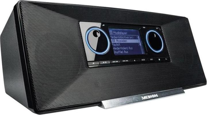 Image du produit Medion P85035 (MD87090) Radio Internet avec DAB+, FM, noir (FM, DAB+ DAB, WiFi)
