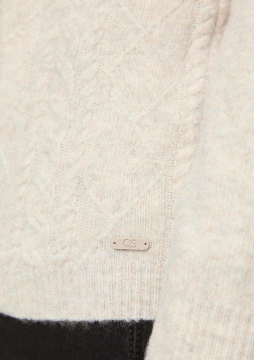 Immagine prodotto S.Oliver Strickpullover Flauschiger Pullover mit Zopfmuster (M)