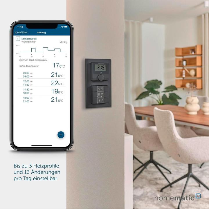 Actual product image Homematic IP Wall thermostat,HmIP-WTH-A