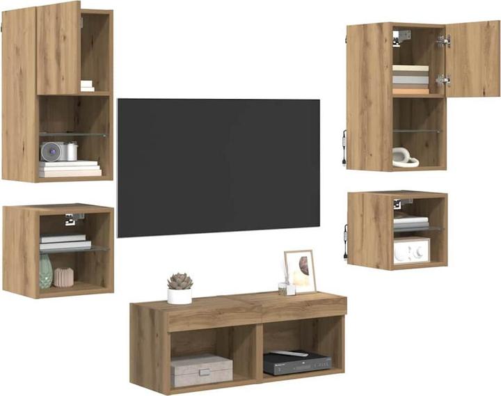 Immagine prodotto vidaXL TV-Wandgeräte (30 x 30 x 60 cm)