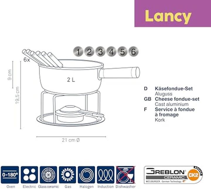 Produktbild Kela Lancy (Käsefondue)