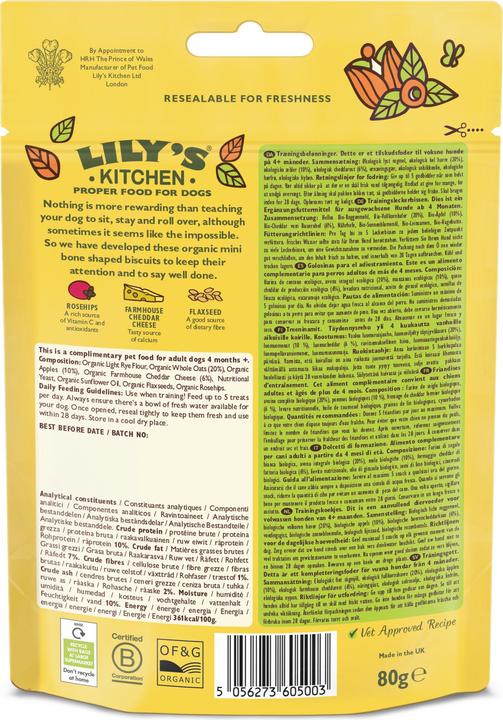 Produktbild Lily's Kitchen Training Treats (Adult, 1 Stk., 80 g)