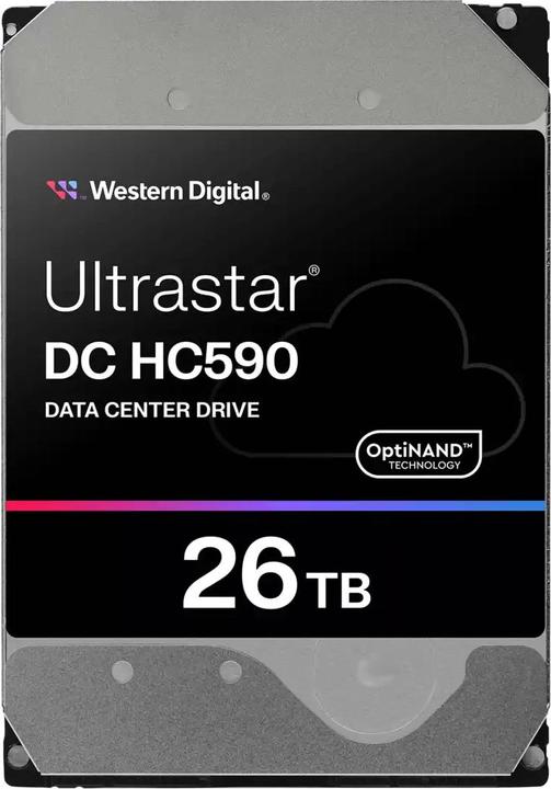 Actual product image WD Ultrastar DC HC590 (26 TB, 3.5", CMR)