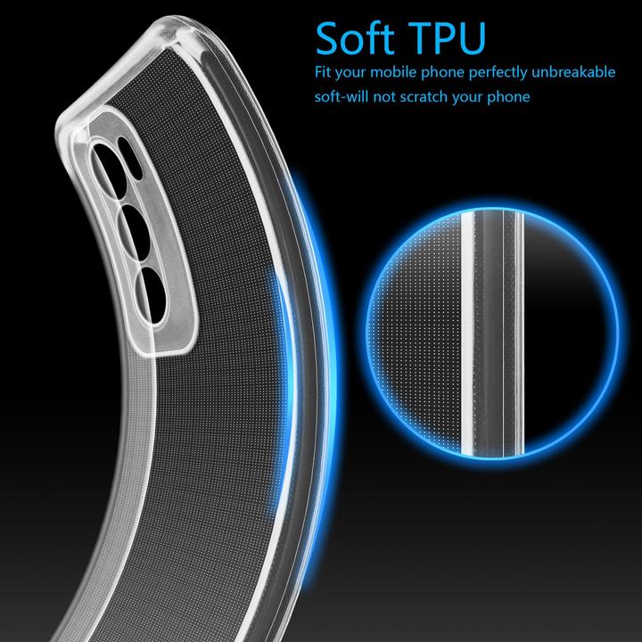 Produktbild Cadorabo Hülle für OPPO Reno 12 TPU Schutz Case (Realme 12)
