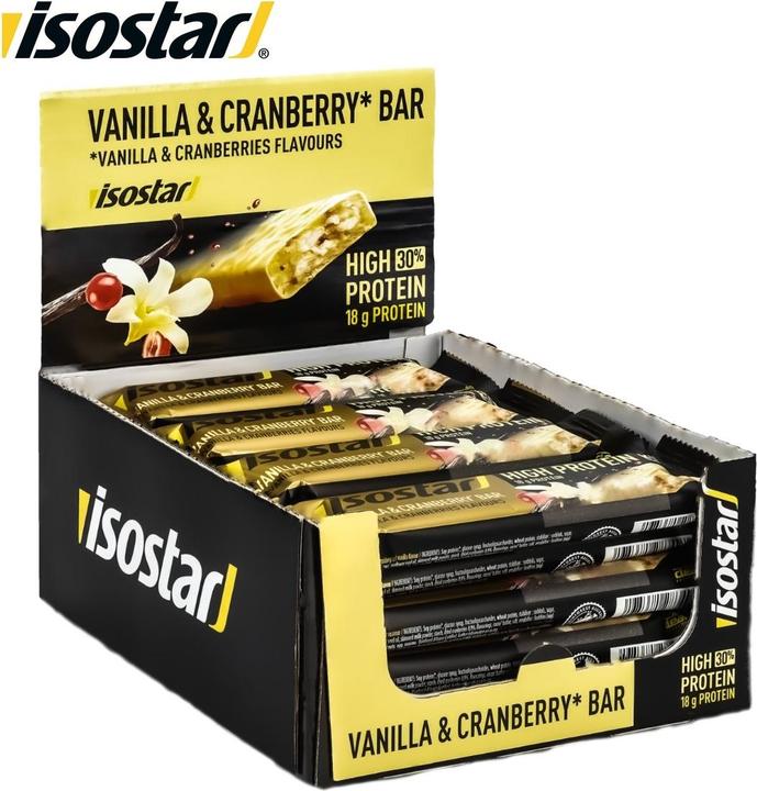 Image du produit Isostar Barre 30% High Protein (16 x 55g) (55 g, 16 pcs)
