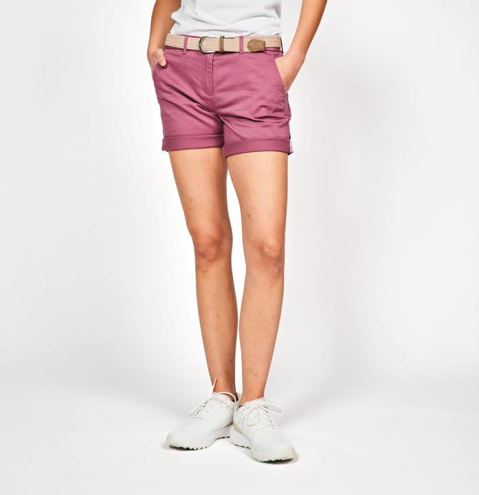 Image du produit Inesis Short chino golf en coton femme, MW500 violet grisé (Bande de fréquences 38 (2600 MHz))