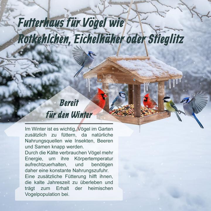 Produktbild Relaxdays Vogelfutterhaus