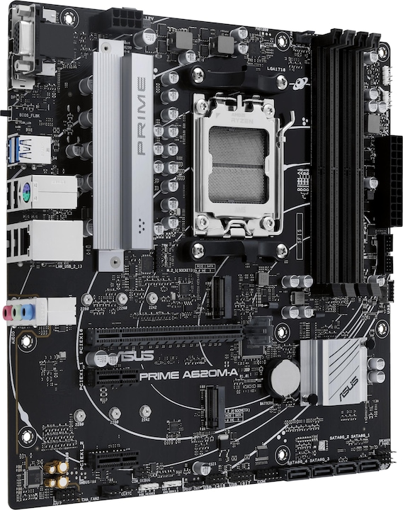 Actual product image ASUS Prime A620M-A-CSM (AM5, AMD SoC, mATX)