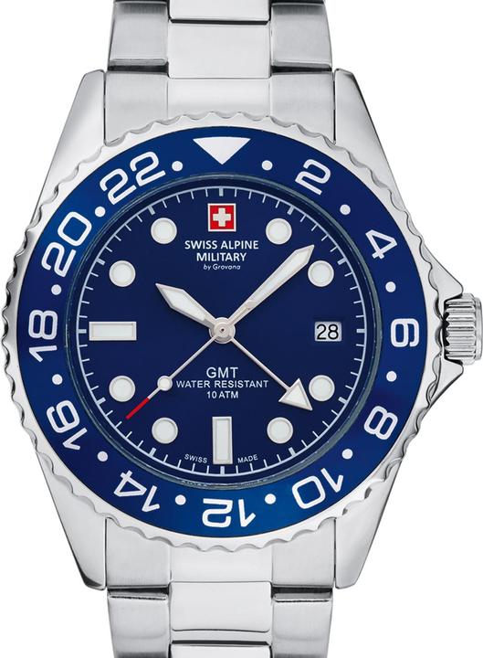 Swiss Alpine Military 7052.1135 Diver 42mm 10ATM (Orologio da polso analogico)