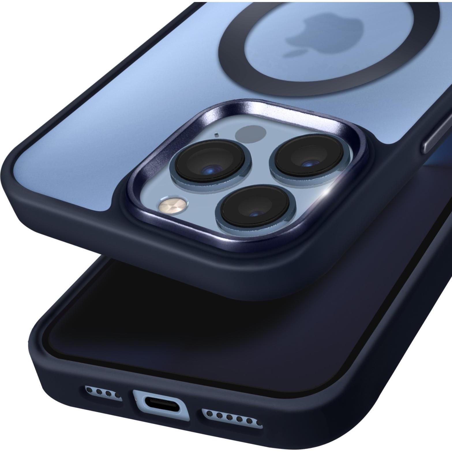 Thumbnail - Avizar Frost Color Case (Apple iPhone 13 Pro Max), Smartphone Hülle, Blau