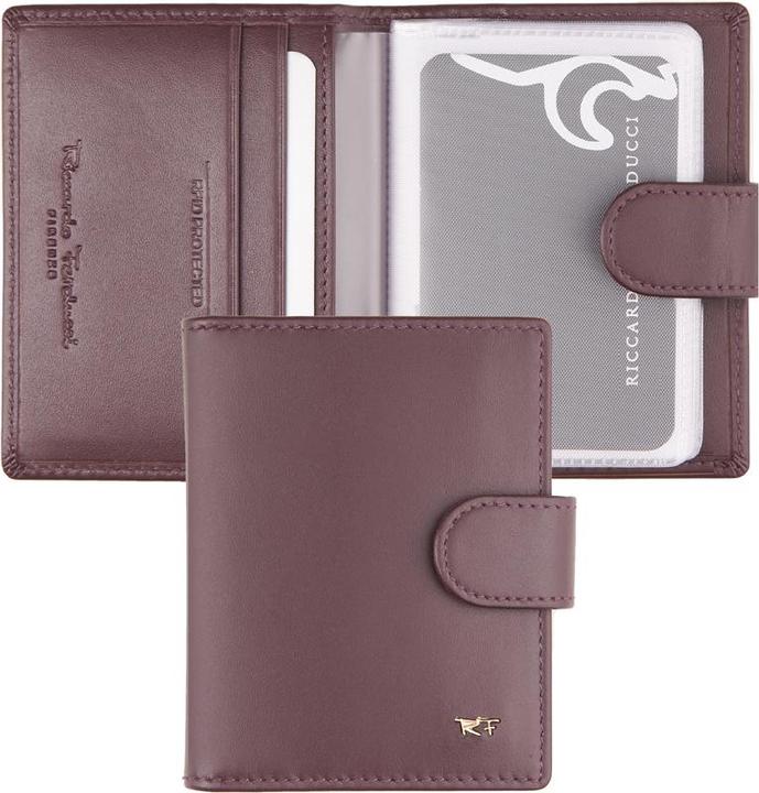 Immagine prodotto Riccardo Ferducci Porta carte di credito con patta, RFID