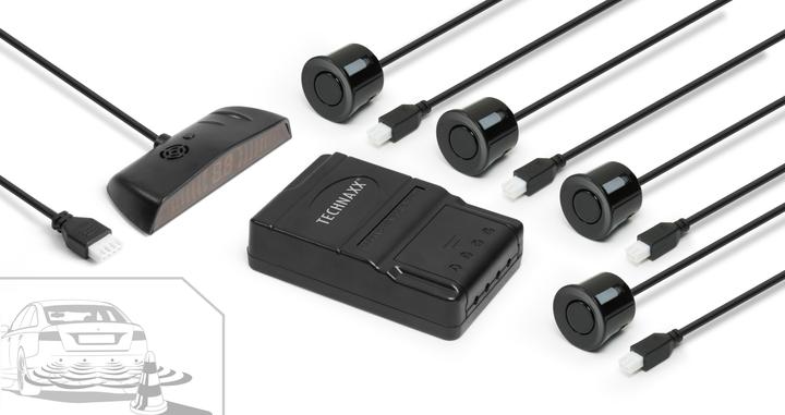 Technaxx TX-109 Rückfahrhilfe mit 4 Sensoren