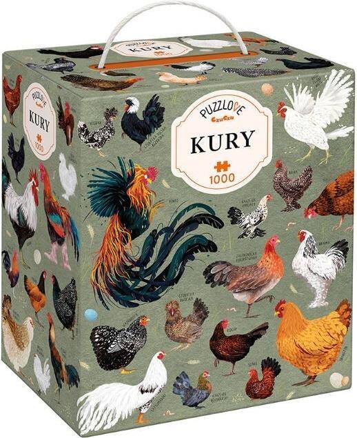Czuczu Puzzle Puzzlove Hühner 1000 Teile (1000 Teile)