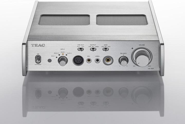 Image du produit TEAC HA-507 Headphone- and Preamplifier - silver (USB-DAC, Bluetooth)