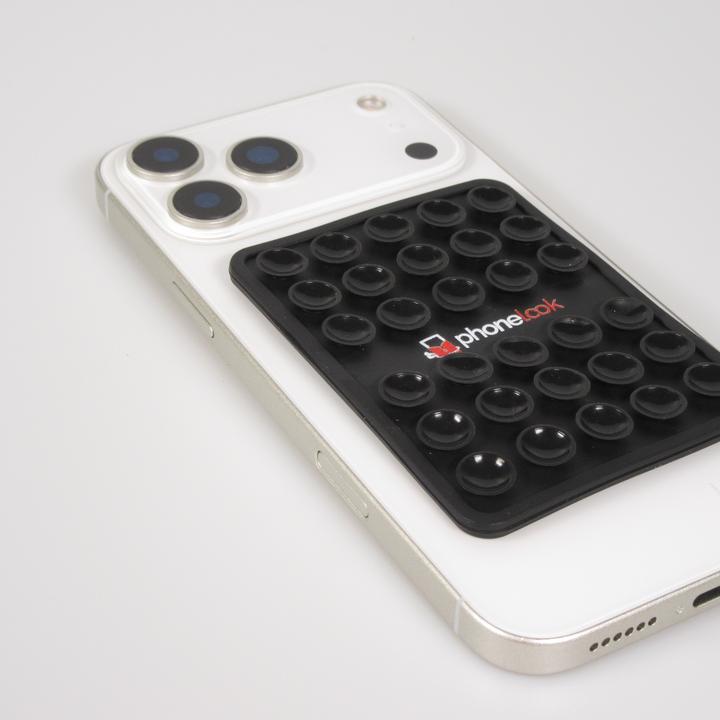 Produktbild PhoneLook Universal ung mit Silikon-Klebefixierung und Saugnapf