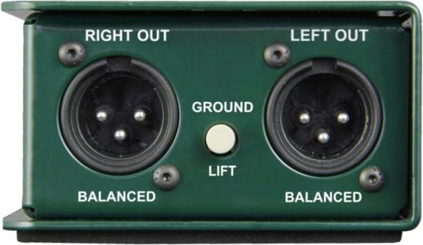 Actual product image Radial JDI Stereo passieve DI-box (Passive, Pair)