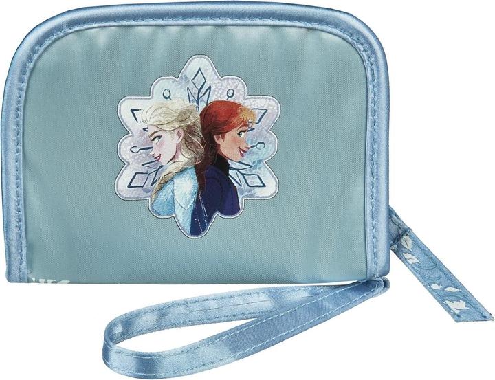Actual product image Undercover Frozen Wallet with Zipper Completely Satin Blue