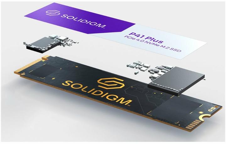 Produktbild Intel SSD P41 PLUS 1.0TB M.2 (1000 GB, M.2 2280)