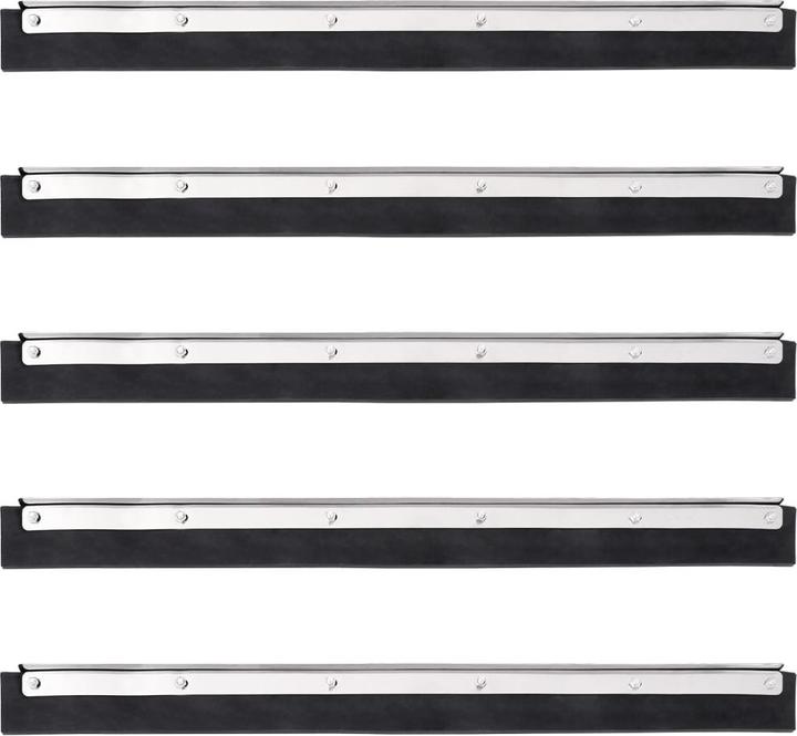 Produktbild vidaXL Bodenabzieher 5 Stk. und Gummi (5 Stk.)