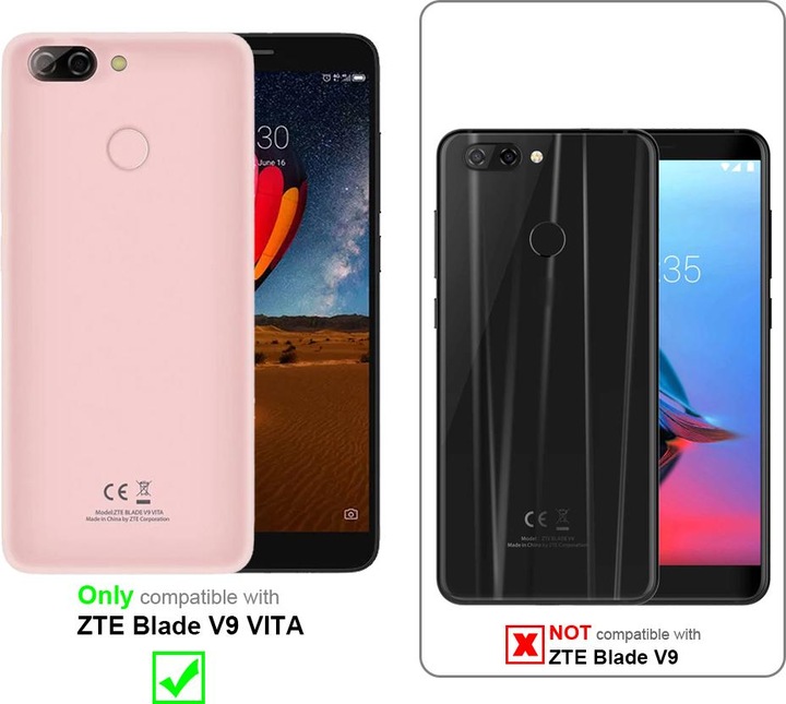 Produktbild Cadorabo Universale Schutzhülle Tasche mit Gürtelclip (ZTE Blade V9 Vita)
