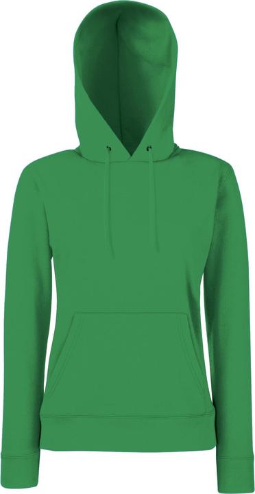 Actual product image Fruit of the Loom Lady fit jumper with hood (XS)