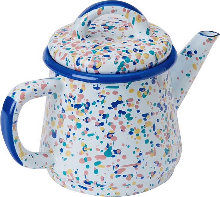 Actual product image Kapka Teapot Wonder Wheel blue