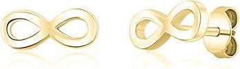 Image du produit JVD - Infinity Gold Plated Stud Earrings SVLE1608XH2GO00