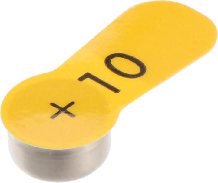 Actual product image Varta Hearing aid batteries type 10 1.4V (6-pack) (6 pcs., PR70, 105 mAh)