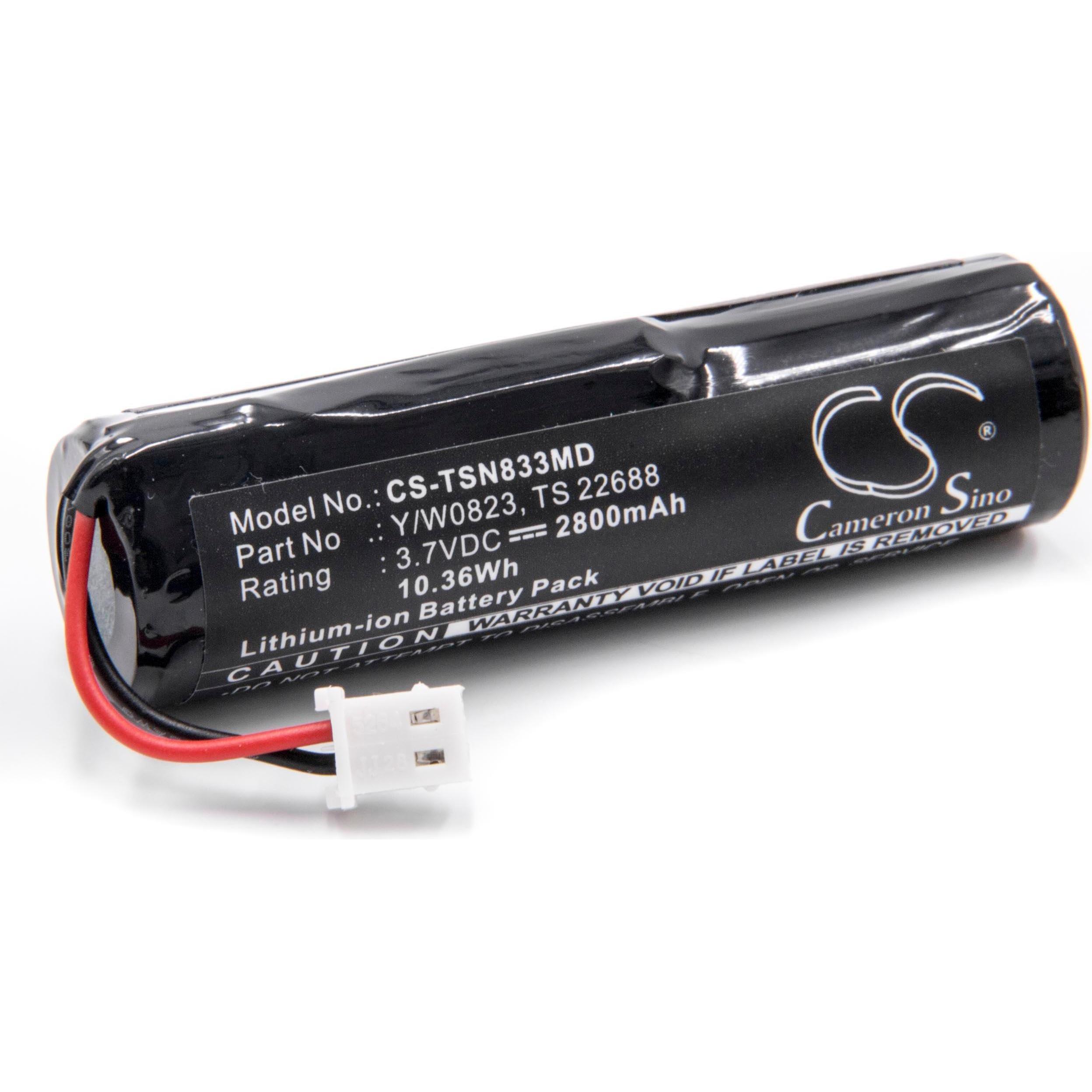 XCell Medizintechnik-Akku als Ersatz für 22688-VAN, TS 22688, Y/W0823 - 2800mAh, 3,7V, Li-Ion (3.70 V, 2800 mAh)