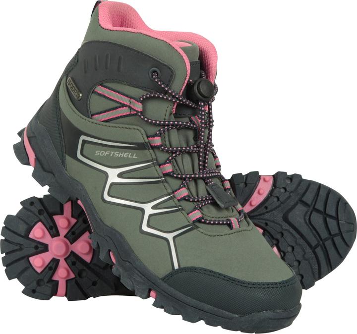 Actual product image Mountain Warehouse Childrens/Kids Softshell Walking Boots (34)