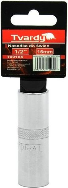 Actual product image Tvardy Spark plug socket 1/2 16mm