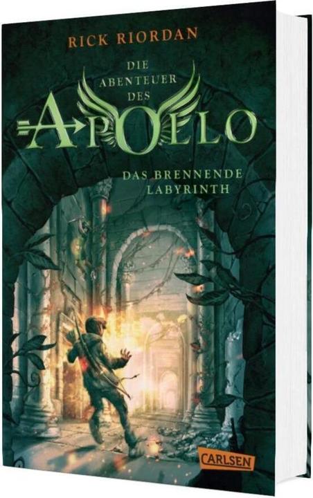 Produktbild Die Abenteuer des Apollo 3: Das brennende Labyrinth (Rick Riordan, Deutsch)