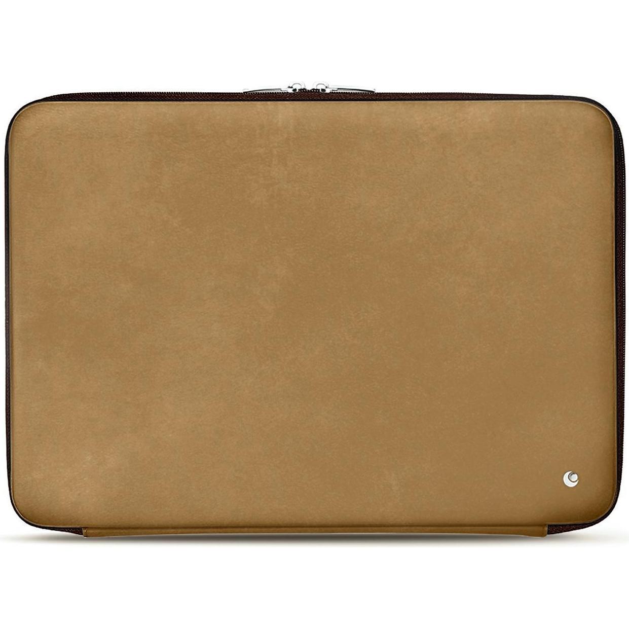 Noreve Lederhülle, Notebooktasche, Braun