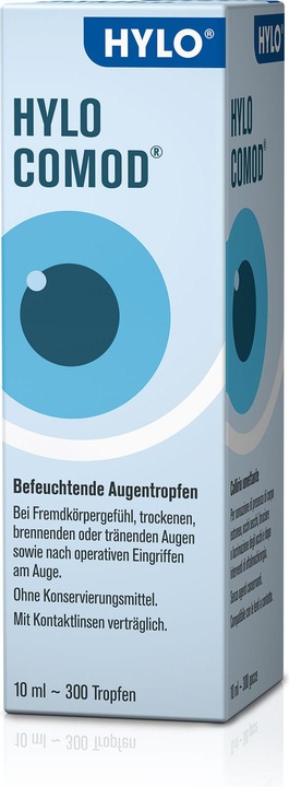 Image du produit HYLO Gouttes pour les yeux Comod (10 ml, 10 ml de solution)