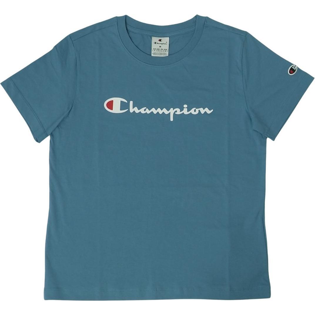 Thumbnail - Champion, Damen, Sportshirt, Koszulka damska SS Tee niebieska 117534 BS099 XL (XL), Blau, XL