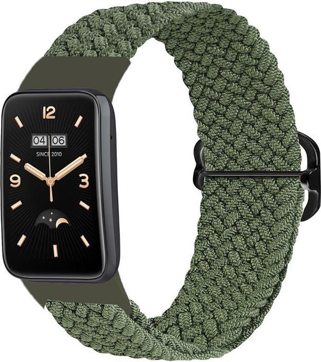 OEM Mi Band 7 Pro / M7 Pro Geflochtenes Armband (5), GRÜN (Nylon)